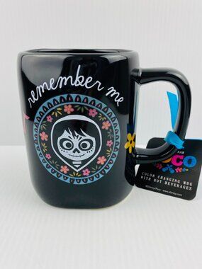 NEW Disney Rae Dunn Coco Remember Me Mug Color Changing Coffee Cup 20 oz
